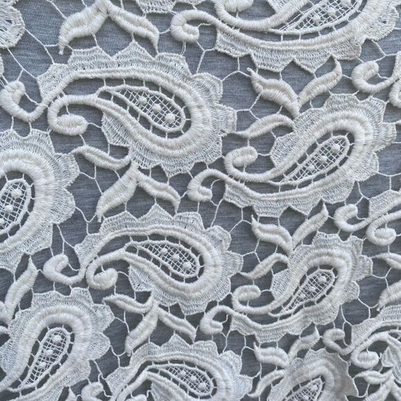 Dolan Paisley Crochet Dress - Picture 6 of 7